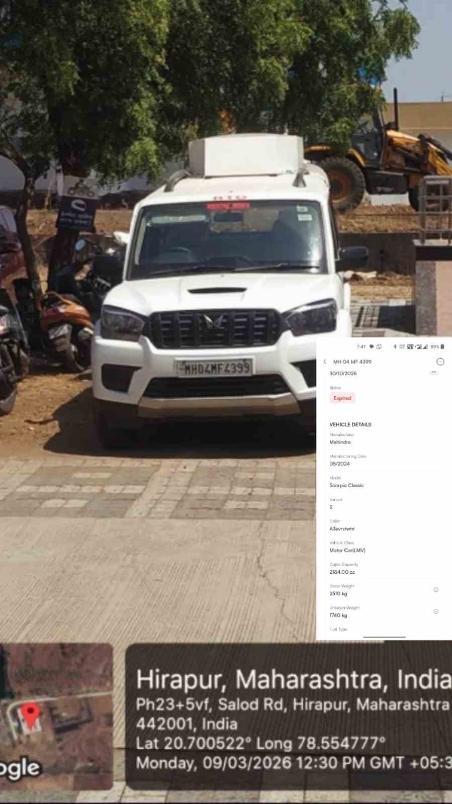 RTOच्या वाहनाची PUC संपलेली; दंड कोण करणार? – भीम आर्मीचे जिल्हाध्यक्ष आशीष सोनटक्के यांचा सवाल